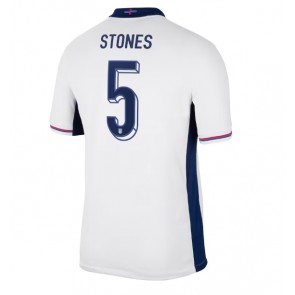 England John Stones #5 Hjemmebanetrøje EM 2024 Kort ærmer